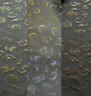 Новинка, Высококачественная наклейка для дизайна ногтей, новая Бронзирующая ретро-наклейка для дизайна ногтей, декоративная наклейка