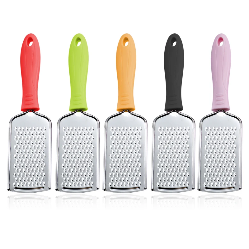 

Multi-purpose Stainless Steel Extra Coarse Fine Grater with Protective Cover Lemon Zester Cheese Graters Sharp Blade
