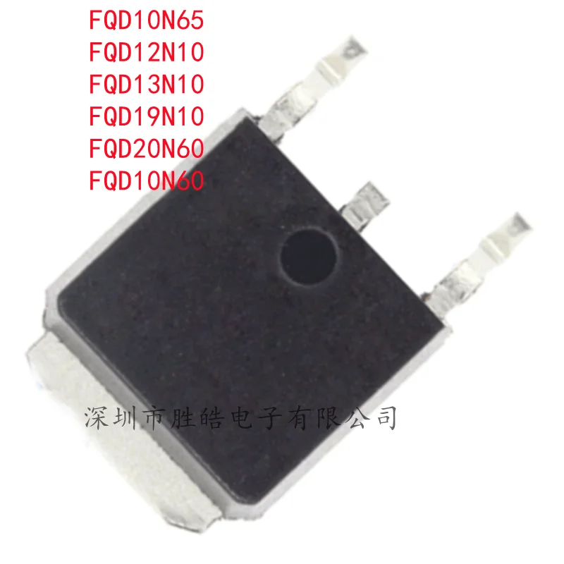 

(10PCS) NEW FQD10N65 / FQD12N10 / FQD13N10L / FQD19N10L / FQD20N60 / FQD10N60 TO-252 Integrated Circuit