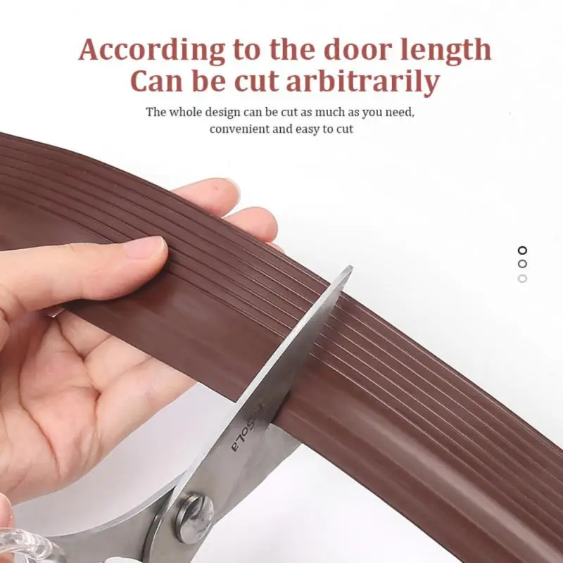 

Saving Electricity Door Seam Sticker Door Sealing Strip Wind Blocker Noise Stopper Wind Blocker 100cm Door Draft Stopper Tpe