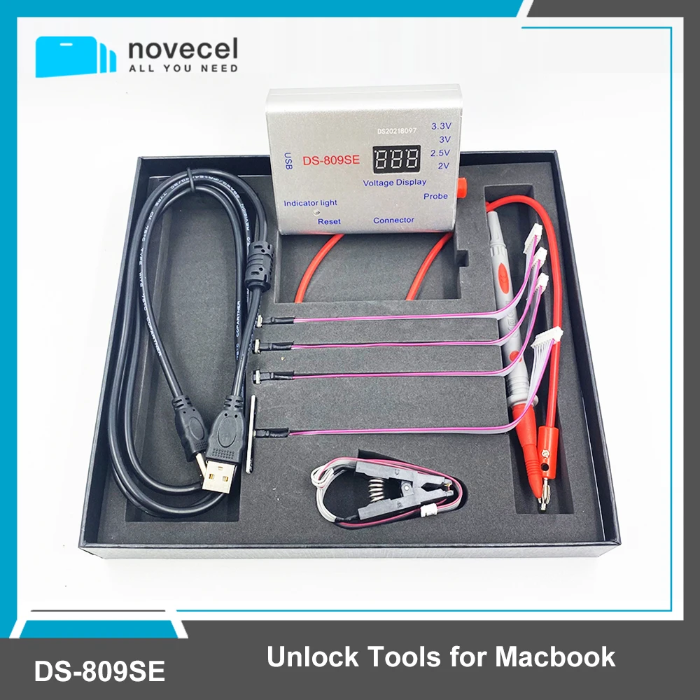 

DS-809SE Upgrade iCloud Unlock Tools DS809S Unlocker For MacBook Pro Air iMac MAC Mini EFI PadLock Remove Unlocking