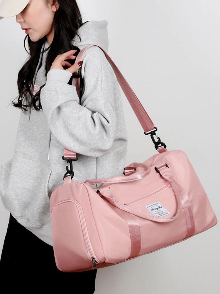 Waterproof Sports Gym Bag Women Men Bag Fitness Yoga Mat Tas For Training Men Gymtas Sac De Sport traveling handbags XA584YL