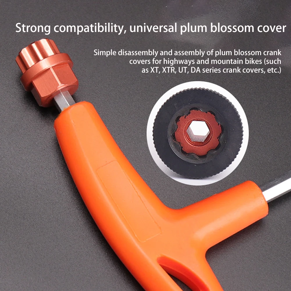 Колпачок коленвала для горного велосипеда инструмент разборки из алюминиевого