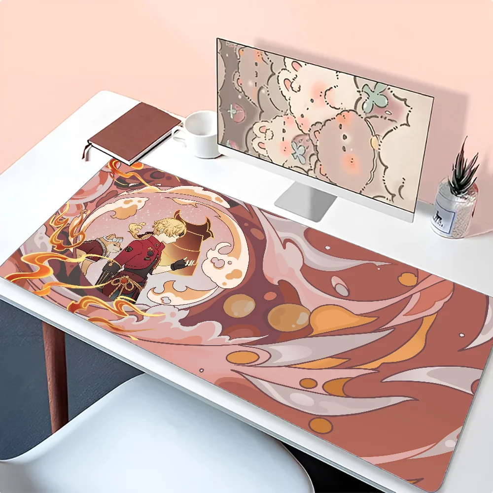 Коврик для мыши Genshin Impact Thoma коврик настольный с ковриком игровые аксессуары Prime