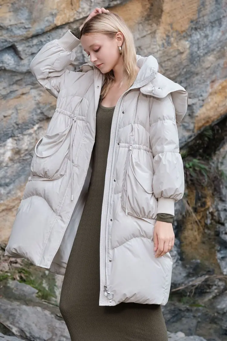 Fan Yan новый зимний утолщенный пуховик женский ультралегкий корейский модный