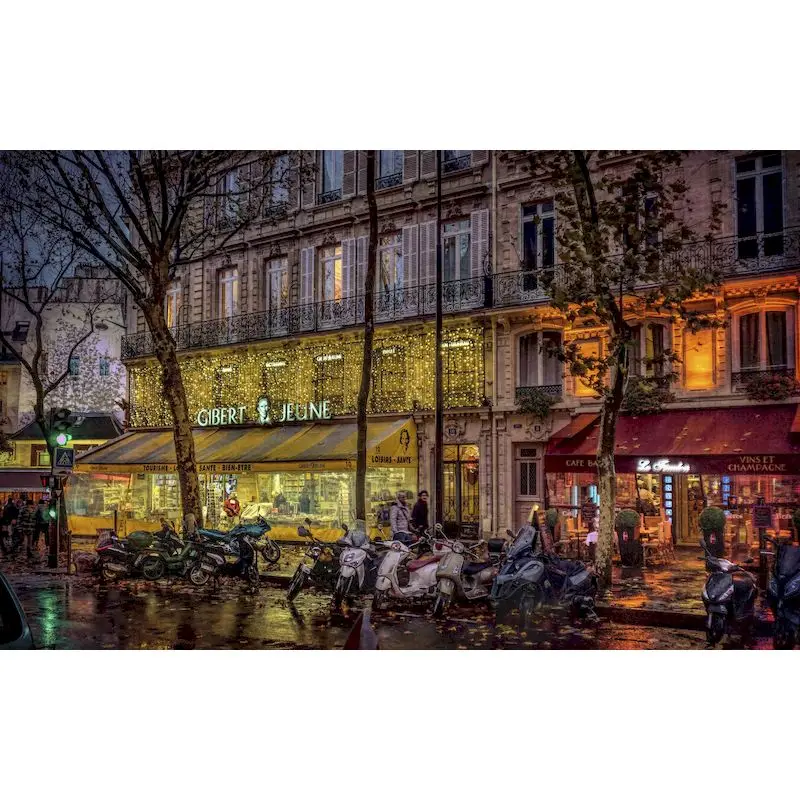 GATYZTORY рамка DIY картина по номерам городской пейзаж настенная акриловый холст для