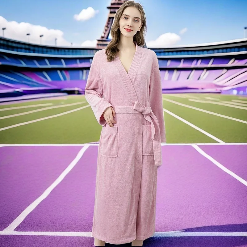 Мужская осенняя одежда из натурального хлопка большие ярды однотонные халаты