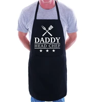 head chef sous chef parent apron set fathers day gift cooking chef apron father son apron kitchen apron for men l