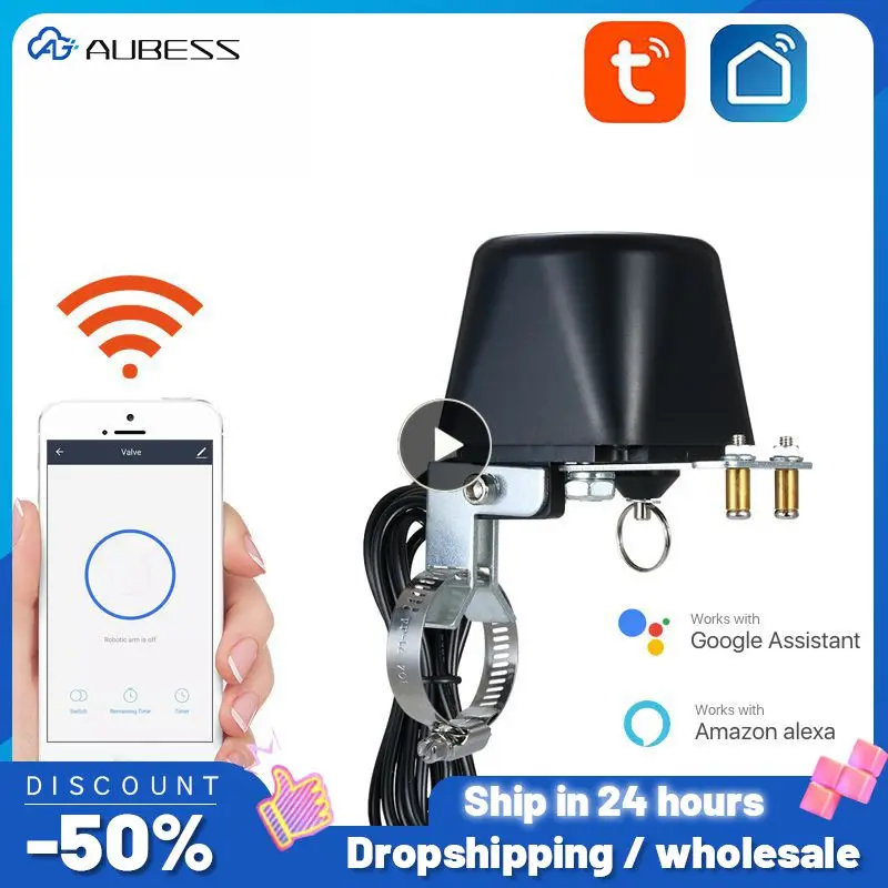 

Tuya Water Valve Automation Skits Wifi Zigbee Assistant Zigbee Gas Valve Smart House Countdown Timer Smartlife Smart