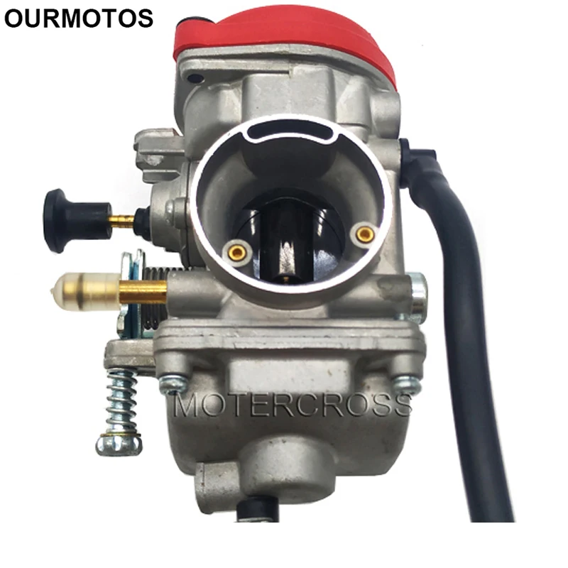 

OURMOTOS Motorcycle Carburator MV30 PD30 30mm for 250cc ATV ATV250 EN250 JS250 QM250GY GXT250 GP200 GP250 RE200 RE250 TANK 250