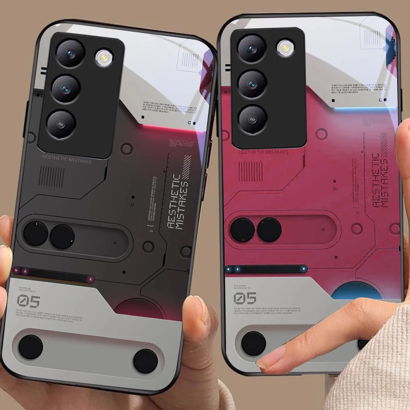 Встроенная машина для Y72 33S 11 03 36 96 Lite 35 16 Iqoo 12 V40 SE 5G 29 40 21 30 X80 Pro Vivo Чехол телефона из