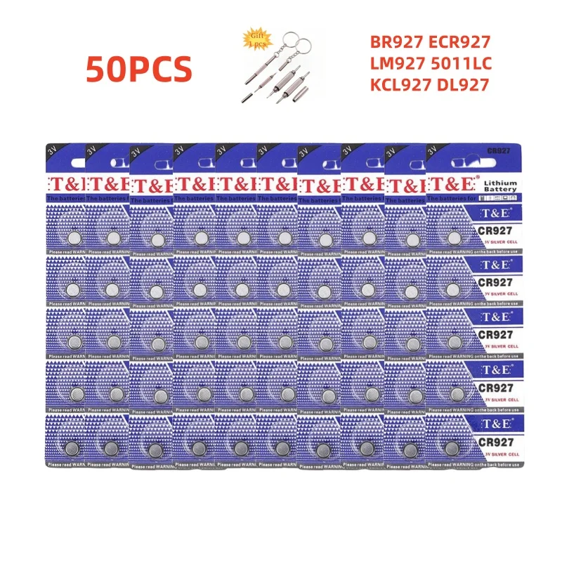 5-60 шт. CR927 батарея DL927 BR927 3 В литиевая для часов автомобильный ключ дистанционная