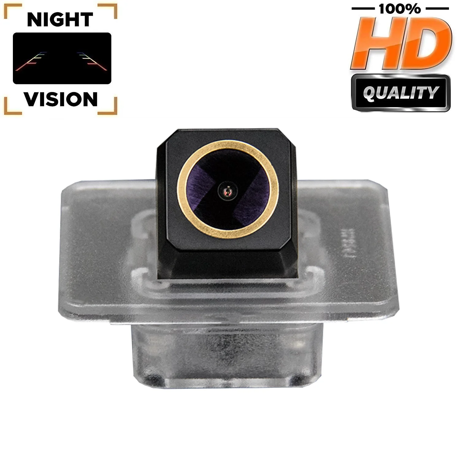 

HD 1280x720p Rear View Reversing Backup Camera for Kia Optima K4 KX5 K5 K7 Lotze Hyundai I40,Night Vision Golden Parking Camera