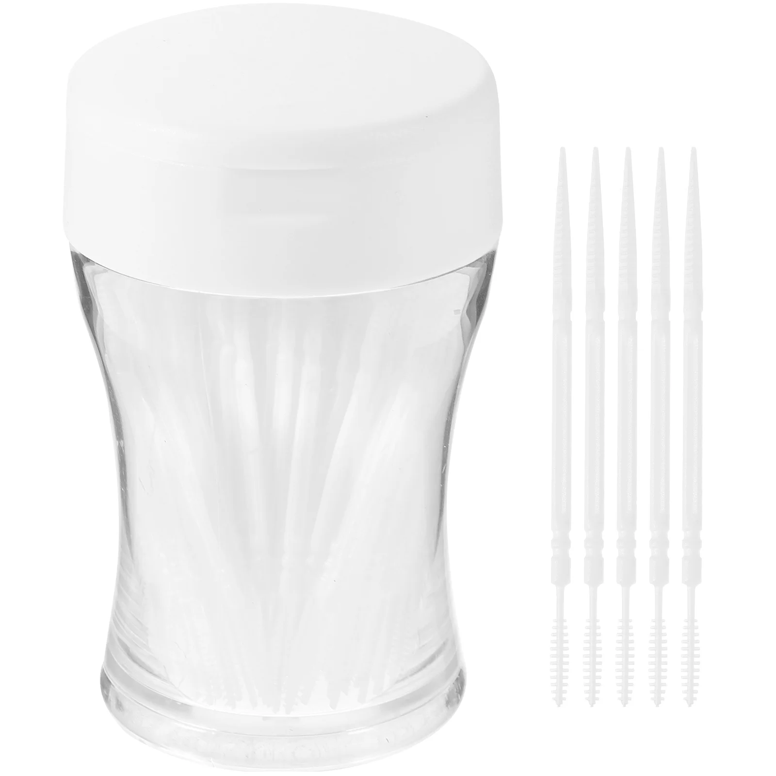 200 шт. межзубная щетка с двойной головкой чистящие средства деревянная нить для