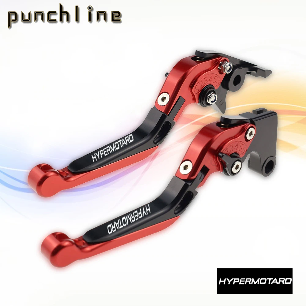 

Fit For HYPERMOTARD 821 SP 13-15 HYPERMOTARD 939 SP 16-18 Motorcycle CNC Accessories Folding Extendable Brake Clutch Levers Set