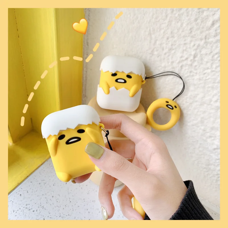 

Cute cartoon anime silicone sleeve Case for Airpods 1 2 3 Pro