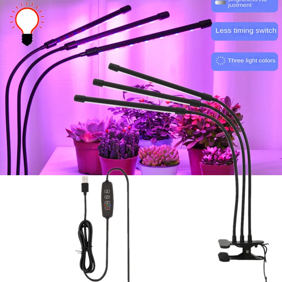 

LED Grow Light USB Phyto Lamp Full Spectrum Fitolampy with Control for Plants Seedlings Flower Indoor Fitolamp Grow Box DC5V/12V