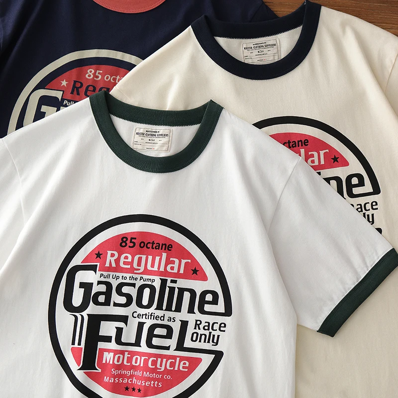 

Футболка мужская летняя Тяжелая с коротким рукавом, 100% хлопок