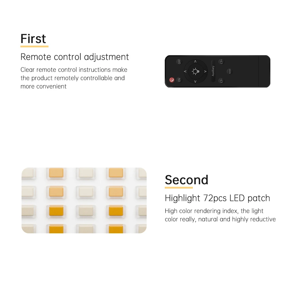 Лампа для видеосъемки SH LED 2700k-7500k