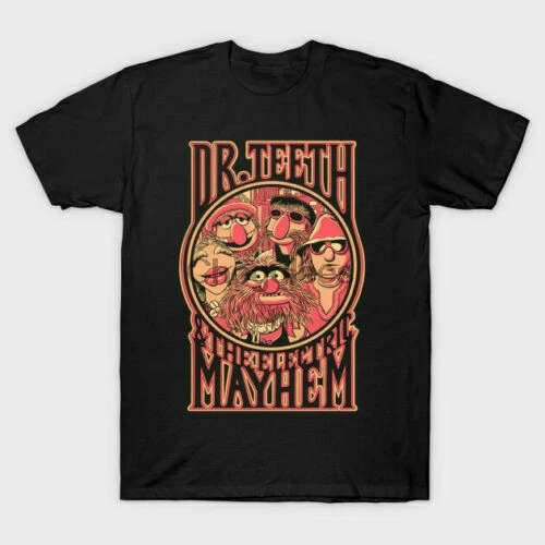 Смешная футболка с надписью Dr. Teeth & The электрическая Mayhem хлопковая трендовая 2021 -