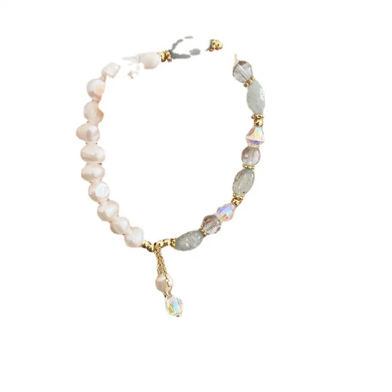 Супер сказочный дизайн французских меньшинств натуральный пресноводный жемчуг