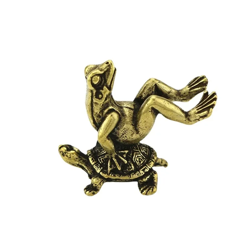 

Статуэтка латунной дзен-лягушки