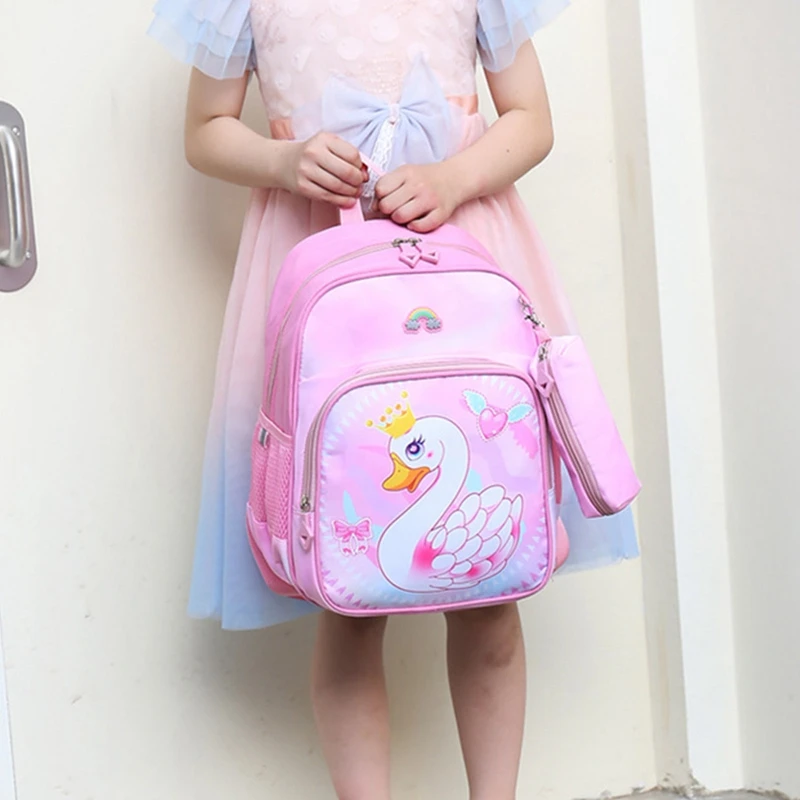 Cartoon Children SchoolBag Dinosaur Unicorn Mermaid Backpack for Boys Girls Kids School Bags Kindergarten Preschool Baby Bag