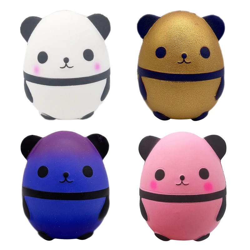 

14 cm Portable Sensory Panda Squishy Bread PU Table Games K1KC