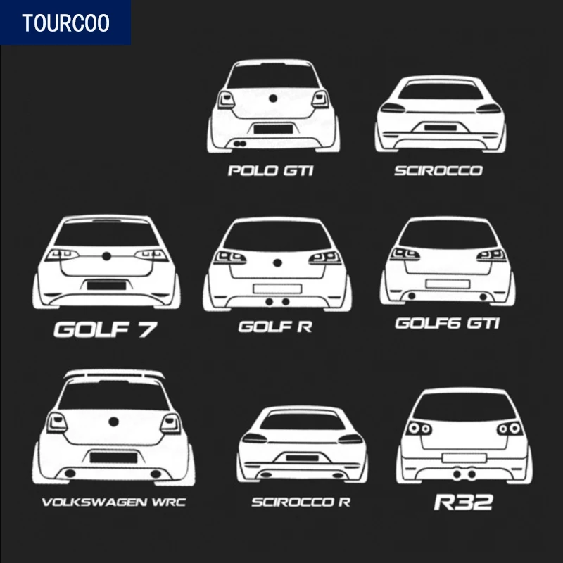 

For Volkswagen Golf Polo Decorative Body Sticker Car Styling Modification Accessories