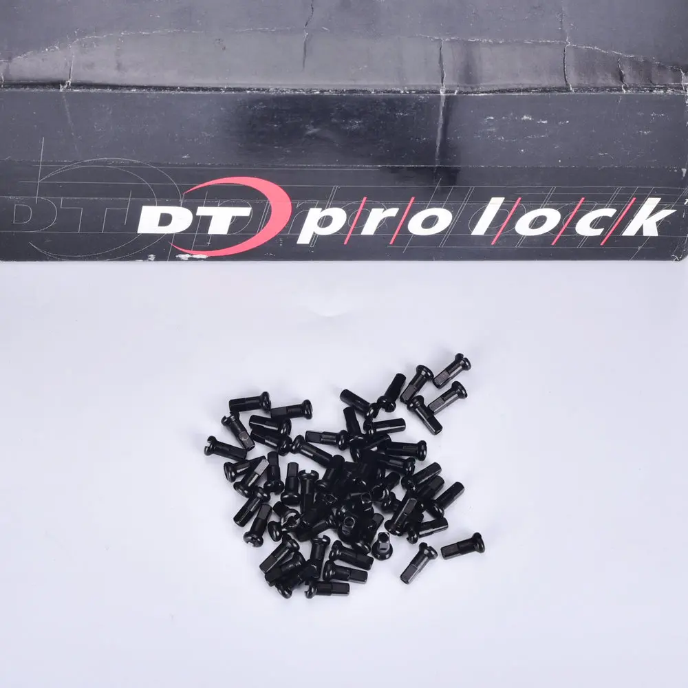 DT Swiss Pro Lock спицевая Соска из алюминиевого сплава 2 0 мм 14 г 12 черная новинка |
