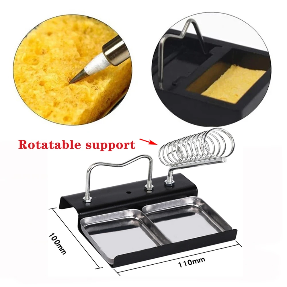 

Mini Soldering Hot Plate PD 65W Powered Electric Soldering Station with Soldering Iron Stand Preheater LED Display Repair Kit