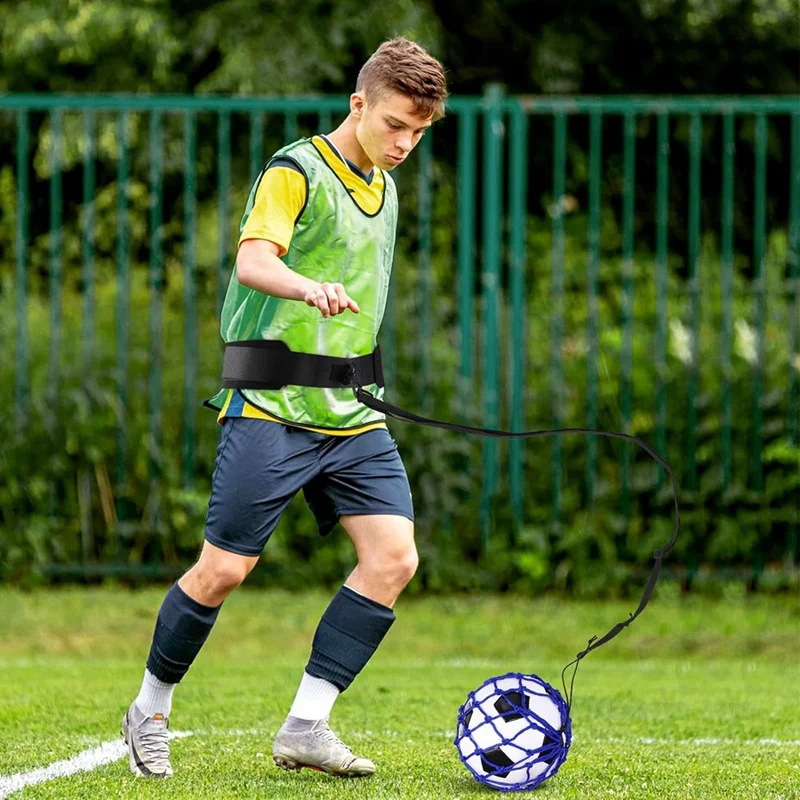 2 шт. регулируемый пояс для тренировки футбольных мячей