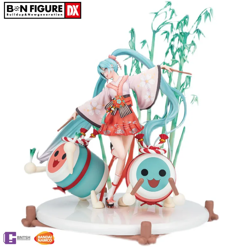 Оригинальные фигурки головного света BNTSH фигурка DX Hatsune Miku модель Taiko Kawaii 30 см