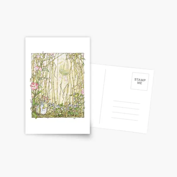 

Primrose Gathering Flowers Postcard Photo Memory Cartoon Indoor Aesthetic Life Photocard Style Modern Decor Boys Fashion Album