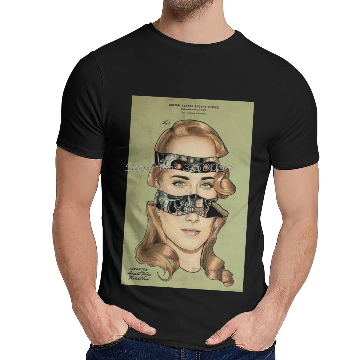 

Inside Dolores T Shirt Westworld Game Sc-Fi Series TV Shows T-Shirt Casual O-neck Unisex Cotton TShirt Funny Tees Harajuku