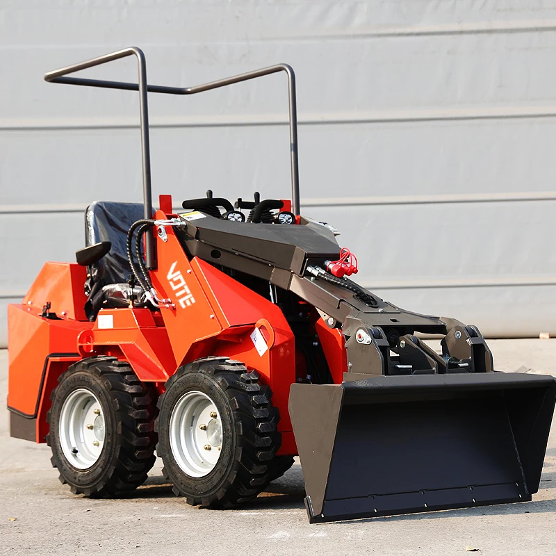 

Совершенно новый мини-погрузчик с бортовым поворотом в Китае, 500 кг, 1-летний фронтальный погрузчик с двигателем EPA Cert, дешевые мини-погрузчики