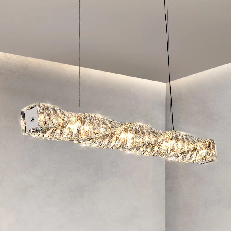 

Minimalist dining room lamp chandelier new light luxury crystal lamp dining room lamp bar bar lamp LED lamp living room lamp
