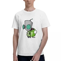 anime gir wearing dog suit graphic tee mens basic short sleeve t shirt funny tops