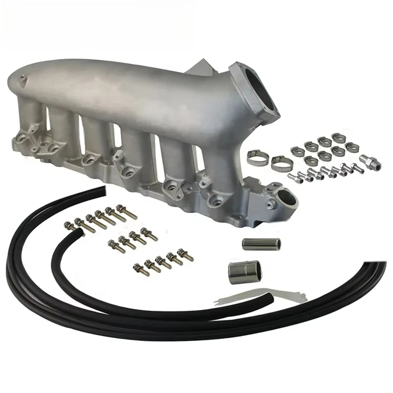 Алюминиевый впускной коллектор дроссельная заслонка корпуса и направляющая для