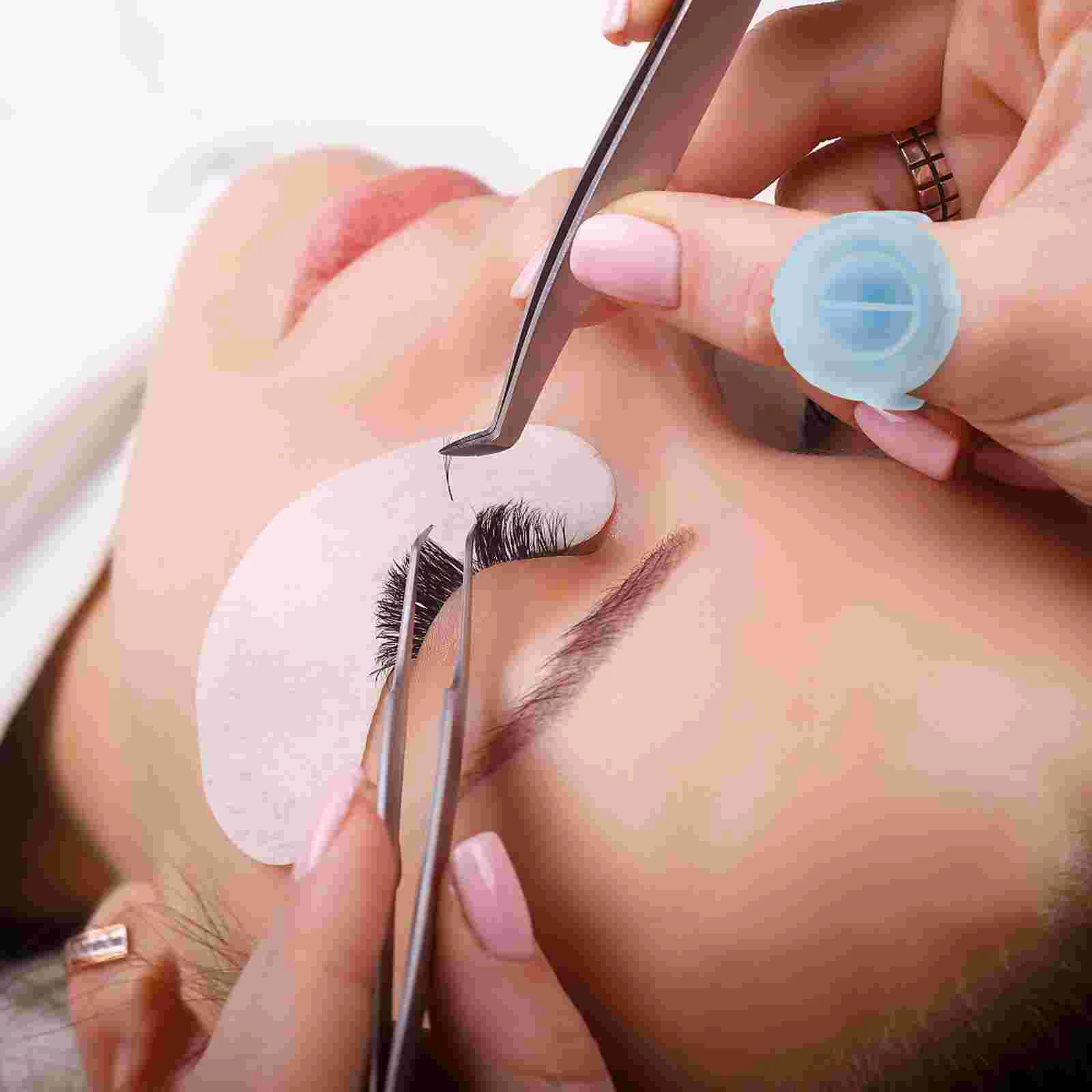 

Glue Lash Ring Cup Cups Pigment Rings Holder Extensionmakeup Toollashes Eyelash Ink Extensionsorganizer Permanent