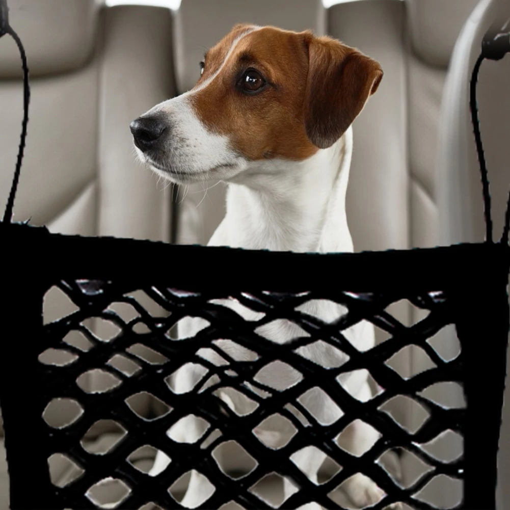 

Oxford Cloth Net Car Pet Isolation Network Barrier Cat Kitten Dog Safety Fence for Household Animals Dog Cat Caring