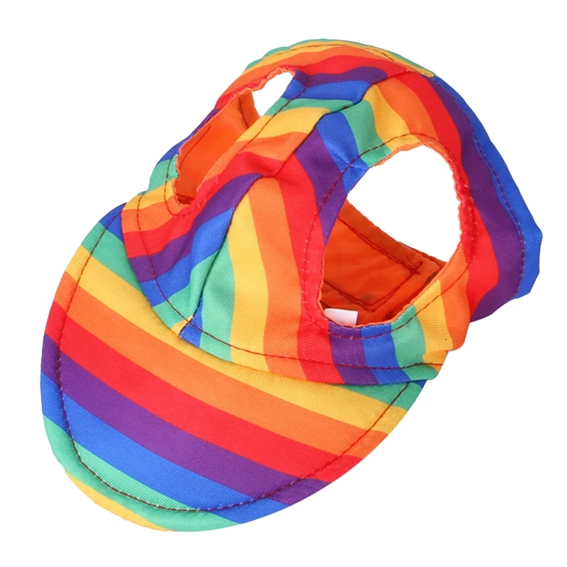 

Летняя шапка для собак с отверстиями для ушей, для вечеринки, костюма, украшение для вечеринки с отверстиями для ушей, головной убор бейсбол...