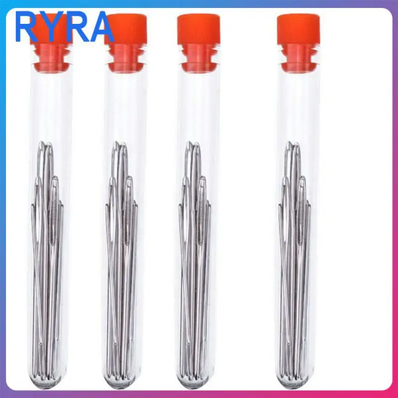 

Self-threading Yarn Knitting Needles Embroidery Thread Needle Large Eye Bottled Blunt Needles Sewing Needles Sewing Accessories