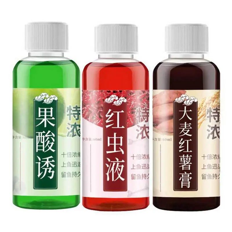 

Fish Attractant Fish Liquid Attractant Concentrated Red Worm Fish Liquid Attractant Freshwater Flavoured Fish Bait Additive