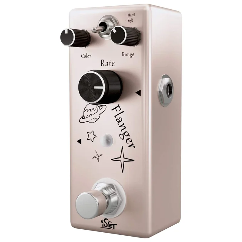 ISET аналоговая педаль Flanger для электрогитары бас True Bypass