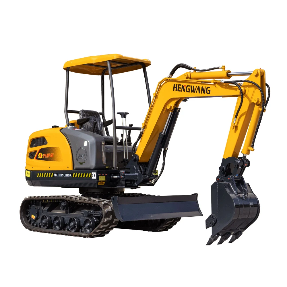 HW-18S Дизельный мини-экскаватор Гусеничный гидравлический небольшой экскаватор
