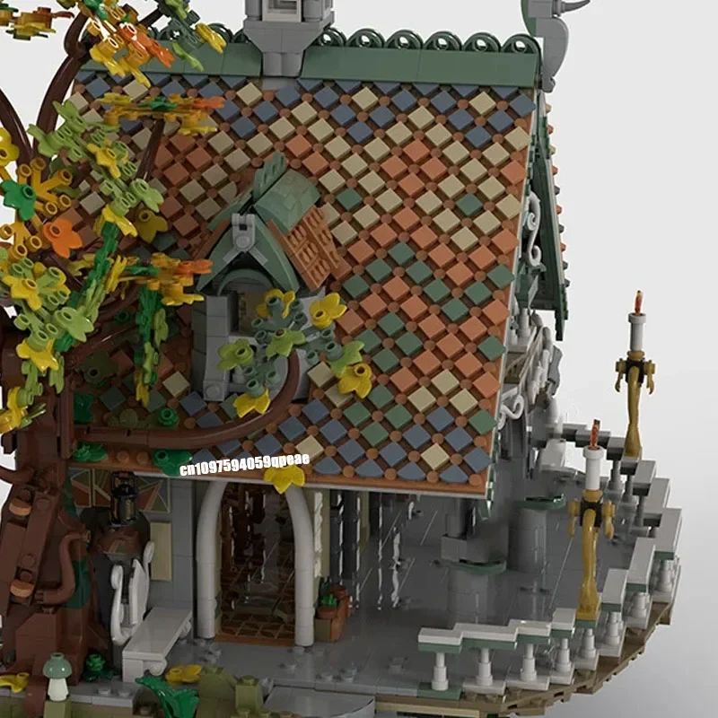 Фото Новый 3660 шт. знаменитый фильм «Кольца» Moc-10316, модель последнего дома, головоломка на заказ, креативные идеи «сделай сам», детские игрушки, подарки на день рождения №4