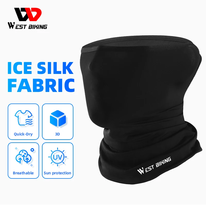 Летний дышащий шарф для езды на велосипеде и бега с защитой от пота