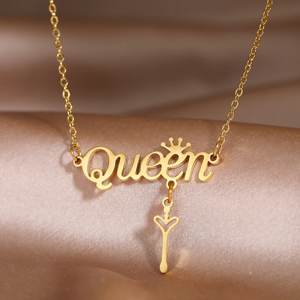 

Stainless Steel Necklaces Simple Moon Star Delicate Temperament Sweet Heart Cloud Pendant Choker Necklace For Women Jewelry Gift