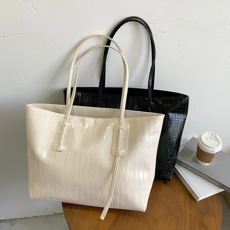 

Ins Fashion 2023 New Women's PU Leather Handbags Luxury Lady Hand Bags Purse Pocket Women Composite BagTote Sac Bols Womens Bag